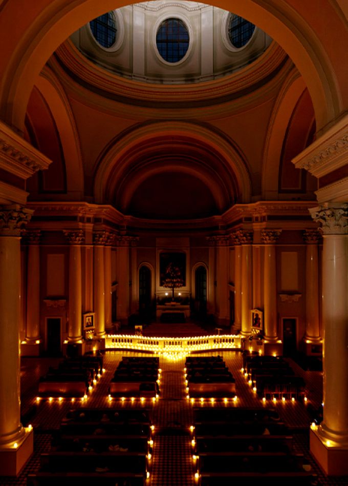 Киномузыка на органе при свечах