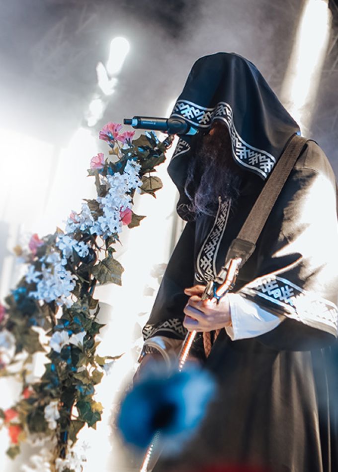 Нейромонах Феофан на крыше Roof Place