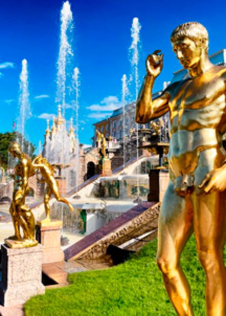 Экскурсия в Петергоф (Большой Дворец)