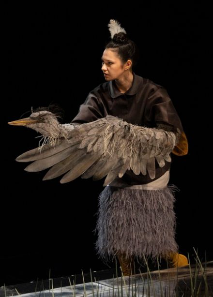 Журавль и цапля