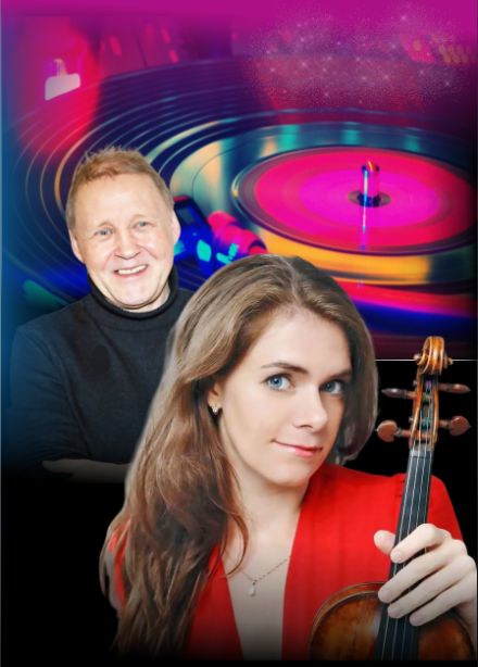 SUPER СROSSOVER скрипка+рояль. Классика. Саундтреки. Рокхиты. Вечеринка с фуршетом в Музее ностальгии во дворце на Невском