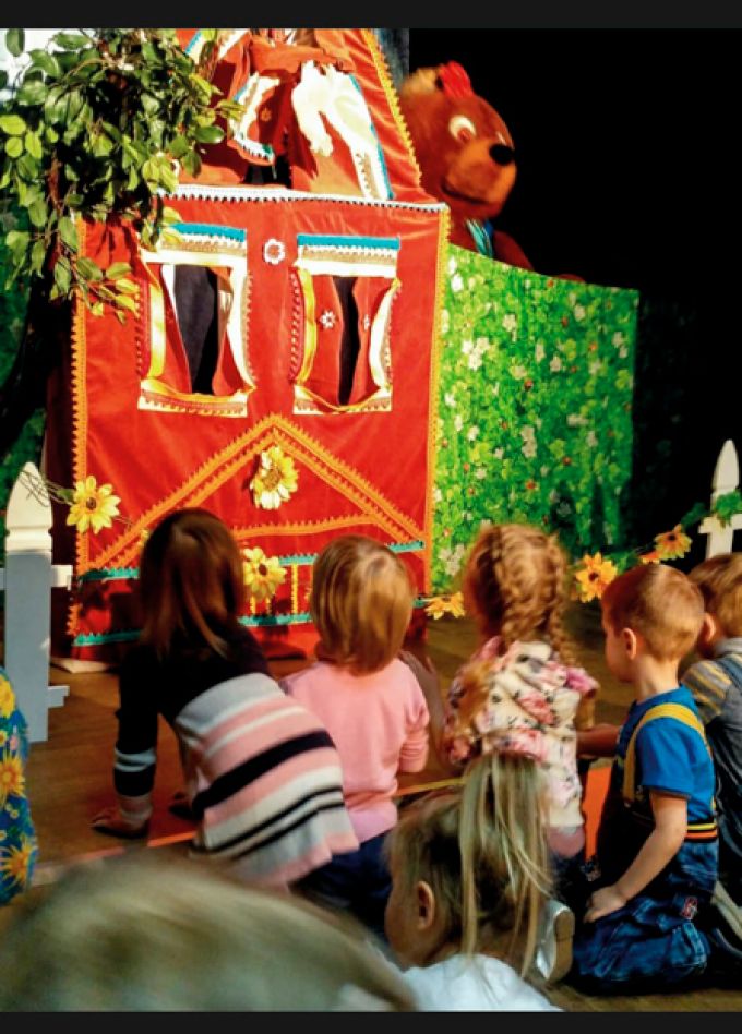 Сказка-игра "Теремок" (Арт-центр Чеширский Кот)