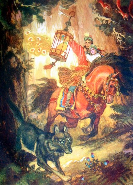 Музыкальная сказка "Сказка о Иван-Царевиче и Сером волке" Русская народная сказка