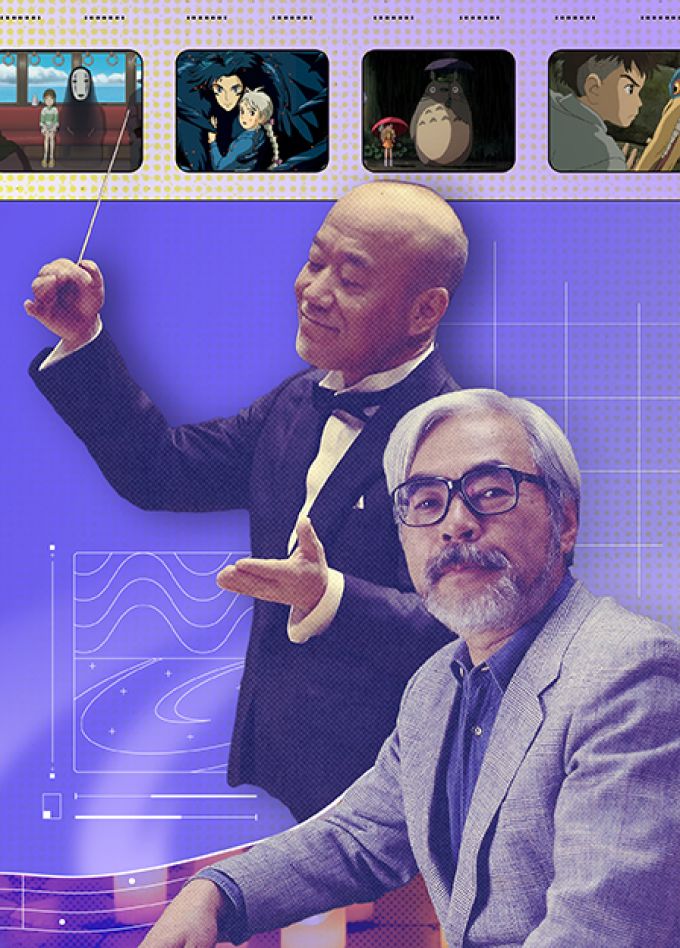 Шедевры Миядзаки и Хисаиси при свечах