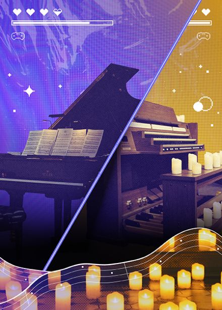 Музыкальный поединок при свечах. Орган & Рояль.