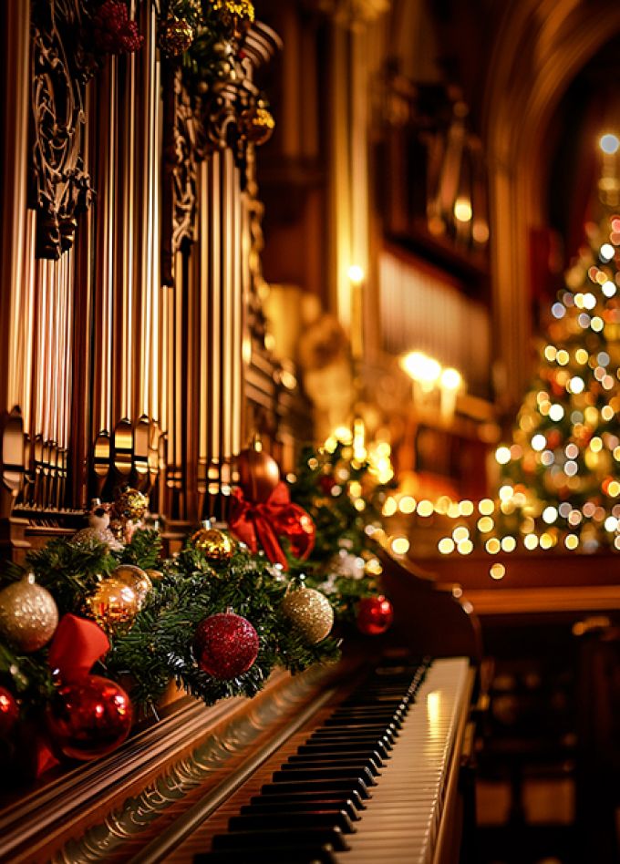 Новогодний органный концерт при свечах