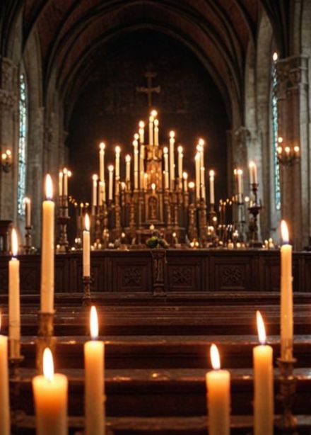 ОРГАН ПРИ СВЕЧАХ. ВЕЛИКИЙ БАХ