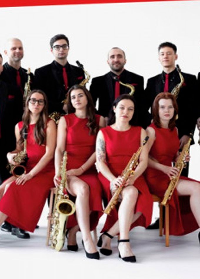 Мировые шедевры на 12 САКСОФОНАХ. Большой Ансамбль Саксофонов "N O V O – 12"