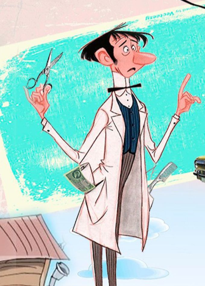 «Восхитительные истории парикмахера Наконечникова» спектакль, комедия