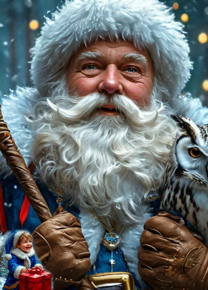 Новогоднее представление "Детство Деда Мороза"