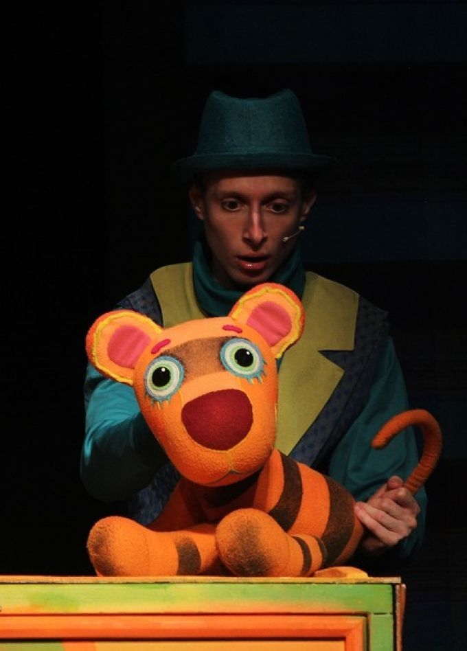 Любопытный тигренок Бинки (Кукольный театр сказки)