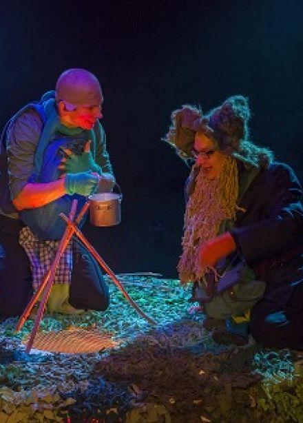 Муфта, полботинка и меховая борода