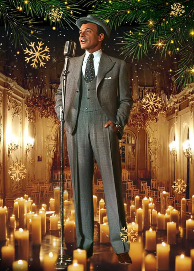 Рождественский джаз. Фрэнк Синатра при свечах с экскурсией по дворцу
