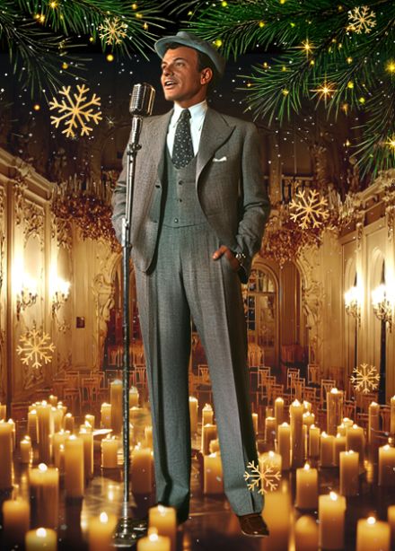 Рождественский джаз. Фрэнк Синатра при свечах с экскурсией по дворцу