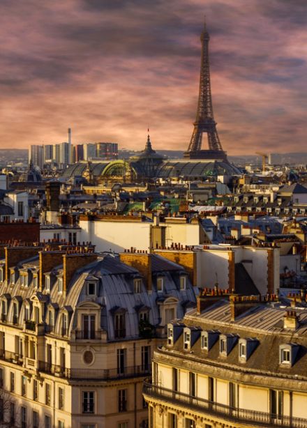 Ужин по-французски при свечах