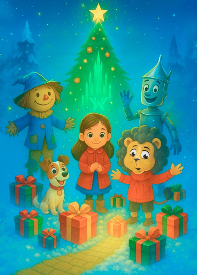 Детская елка «Новый год в Изумрудном городе»