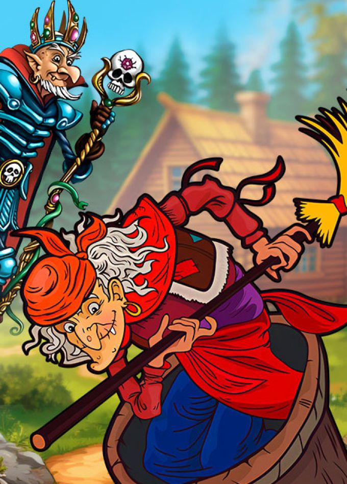 Шоу-спектакль "Сказка о сбежавшей избушке"