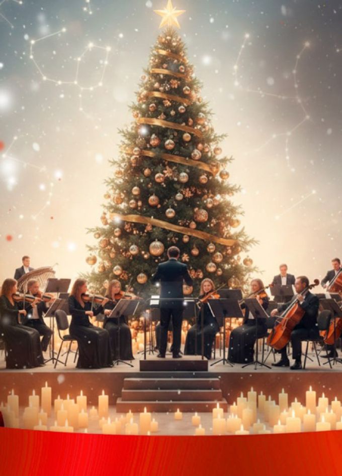Новогодний шоу-концерт в сиянии тысячи свечей