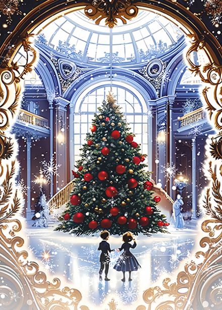 Новогодняя Елка во дворце Белосельских-Белозерских "Королевский маскарад"