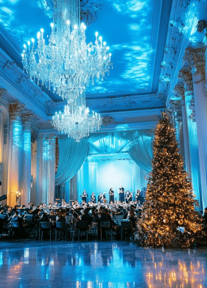 Голливуд в Новогоднем Петербурге